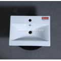 Square imported wash basin top mount vanity